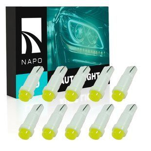 Комплект светодиодных ламп NAPO LED T5-1led-A T5 W1,2W 10 шт цвет свечения белый N15300W10 фото