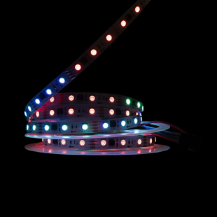 Светодиодная лента DC12V IP20 RGB Pixel Full Color. PROLUM "SMART" 5050-60 (катушка. Цена за метр) *320052 фото