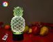 3D світильник нічник з пультом "Ананас"3DTOYSLAMP s0109 фото 1
