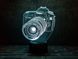 3D світильник нічник з пультом "Фотоапарат" 3DTOYSLAMP 03-027 фото 1