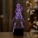 3D светильник ночник с пультом GENSHIN IMPACT "Беннет" 3DTOYSLAMP *87874СС фото 1