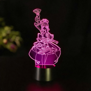 3D світильник нічник з пультом GENSHIN IMPACT "Аяка" 3DTOYSLAMP *43456473223 фото